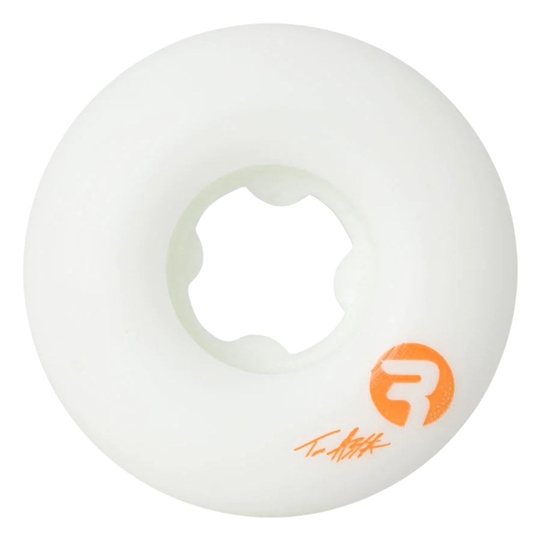 Ricta 52mm Tom Asta Geo Natural Slim 101A Skateboard Wheels - White/Brown - Skateboard Wheels by Ricta 52mm