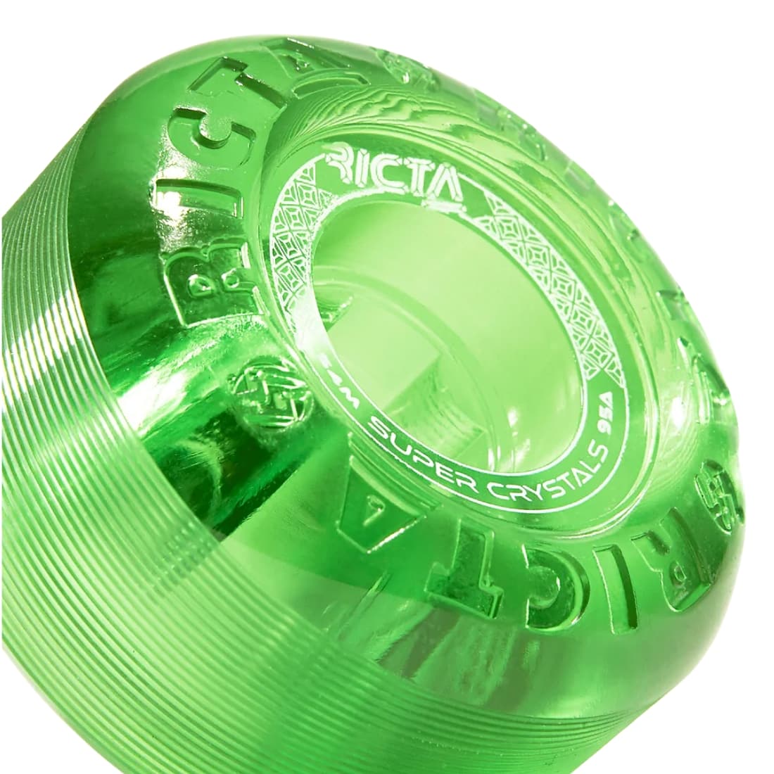 Ricta 54mm Super Crystals Translucent 95A Skateboard Wheels - Assorted - Skateboard Wheels by Ricta 54mm