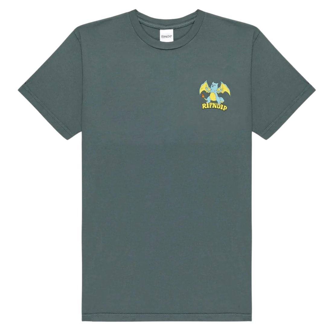 Ripndip Charanerm T-Shirt - Charcoal - Mens Graphic T-Shirt by RIPNDIP
