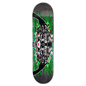 Ripndip Skull Face Jerm Skate Deck 8.5" - Black - Skateboard Deck by RIPNDIP 8.5 inch