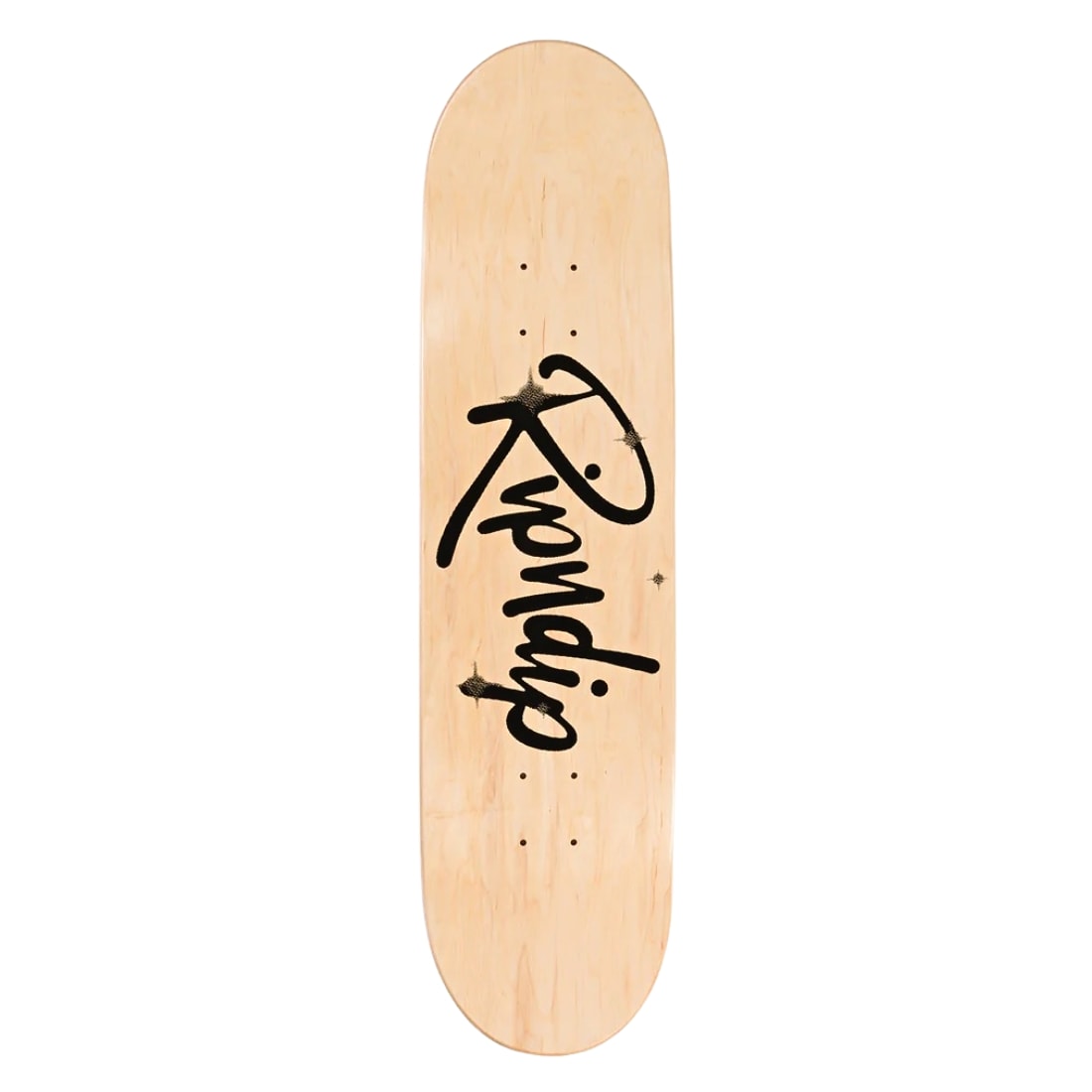 Ripndip Sprinkles Skate Deck 8.25&quot; - Black - Skateboard Deck by RIPNDIP 8.25 inch