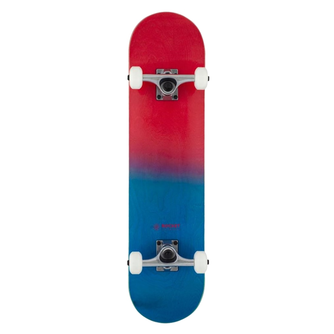 Rocket Skateboards 7.5" Double Dipped Complete Skateboard - Red - Complete Skateboard by Rocket Skateboards 7.5 inch