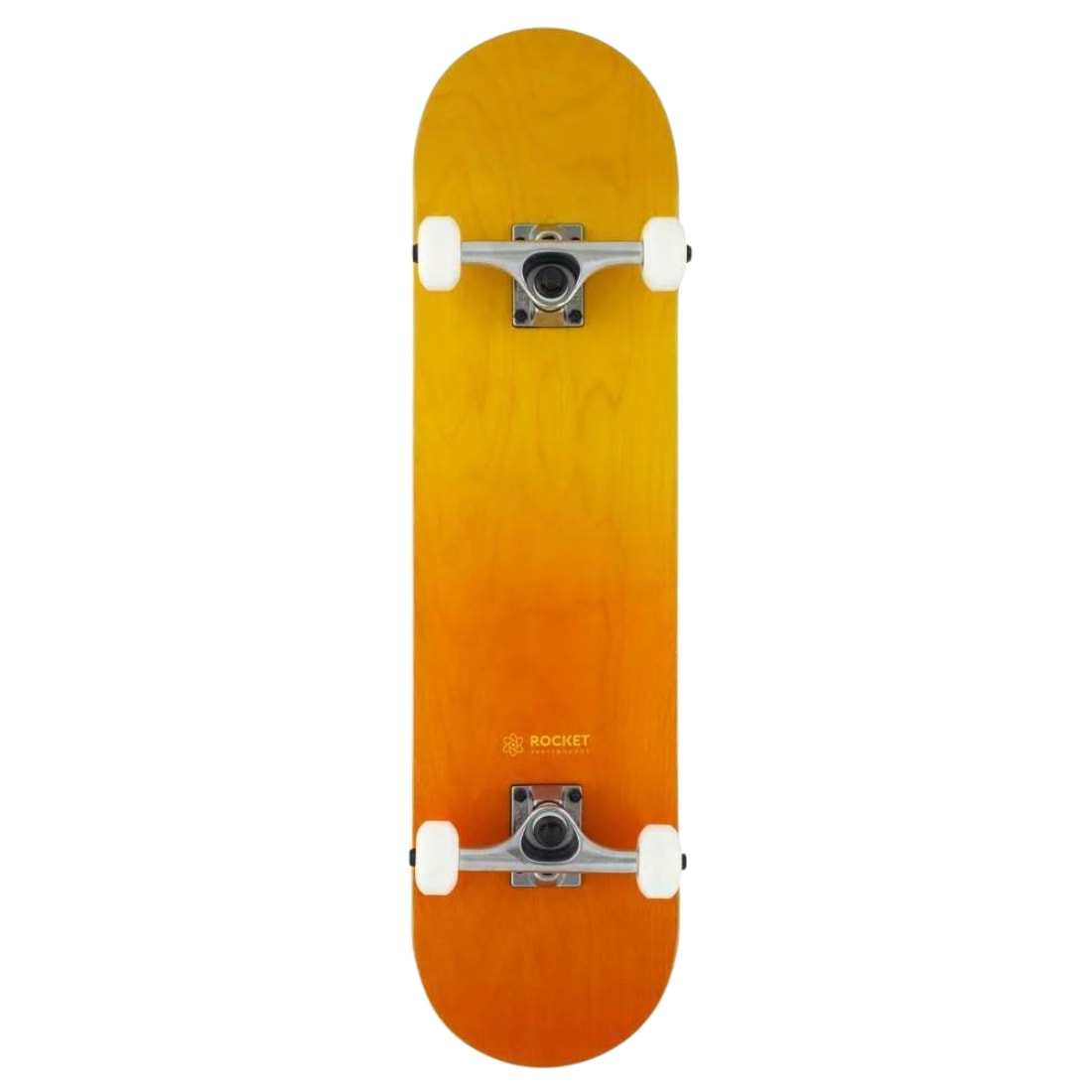 Rocket Skateboards 8.0" Double Dipped Complete Skateboard - Orange - Complete Skateboard by Rocket Skateboards 8.0 inch