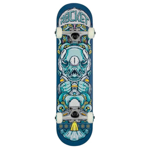 Rocket Skateboards Pile Up Series Complete Skateboard - Alien 7.375in - Complete Skateboard by Rocket Skateboards 7.375 inch