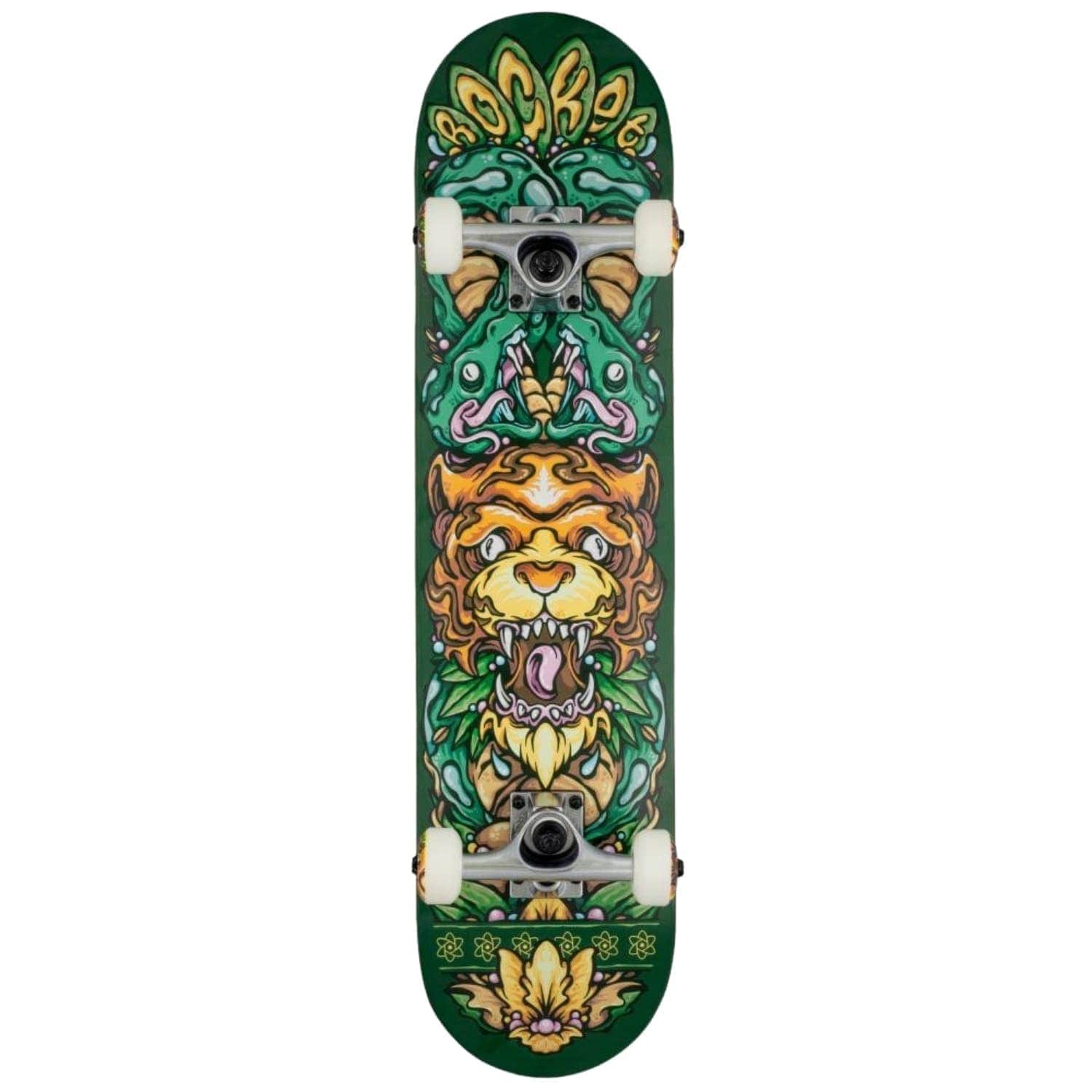 Rocket Skateboards Pile Up Series Complete Skateboard Wild 7.5in - Complete Skateboard by Rocket Skateboards 7.5 inch