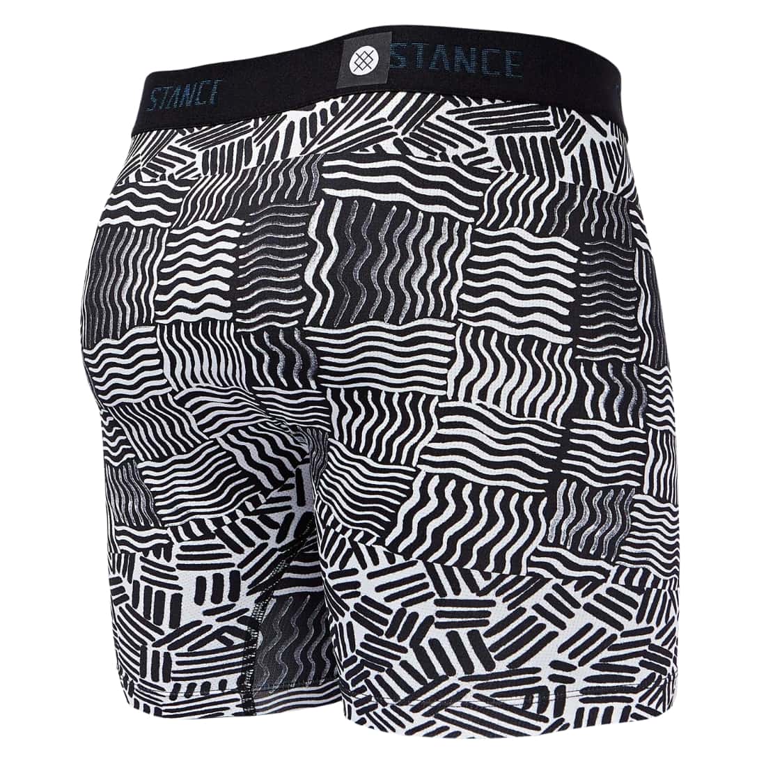 Stance Crosshatch Wholester Boxer Brief - Black
