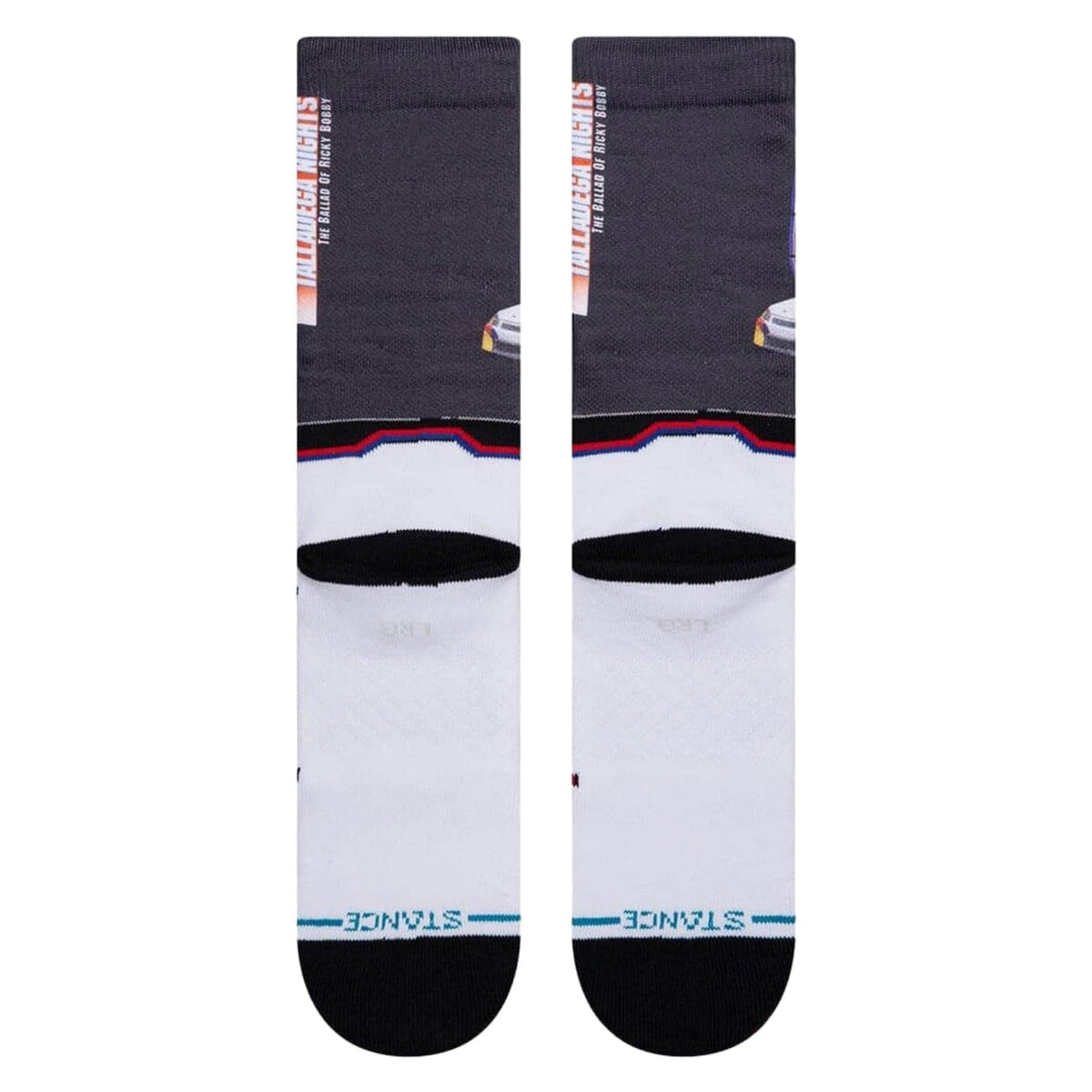 Stance First Youre Last Socks White - Mens Crew Length Socks by Stance