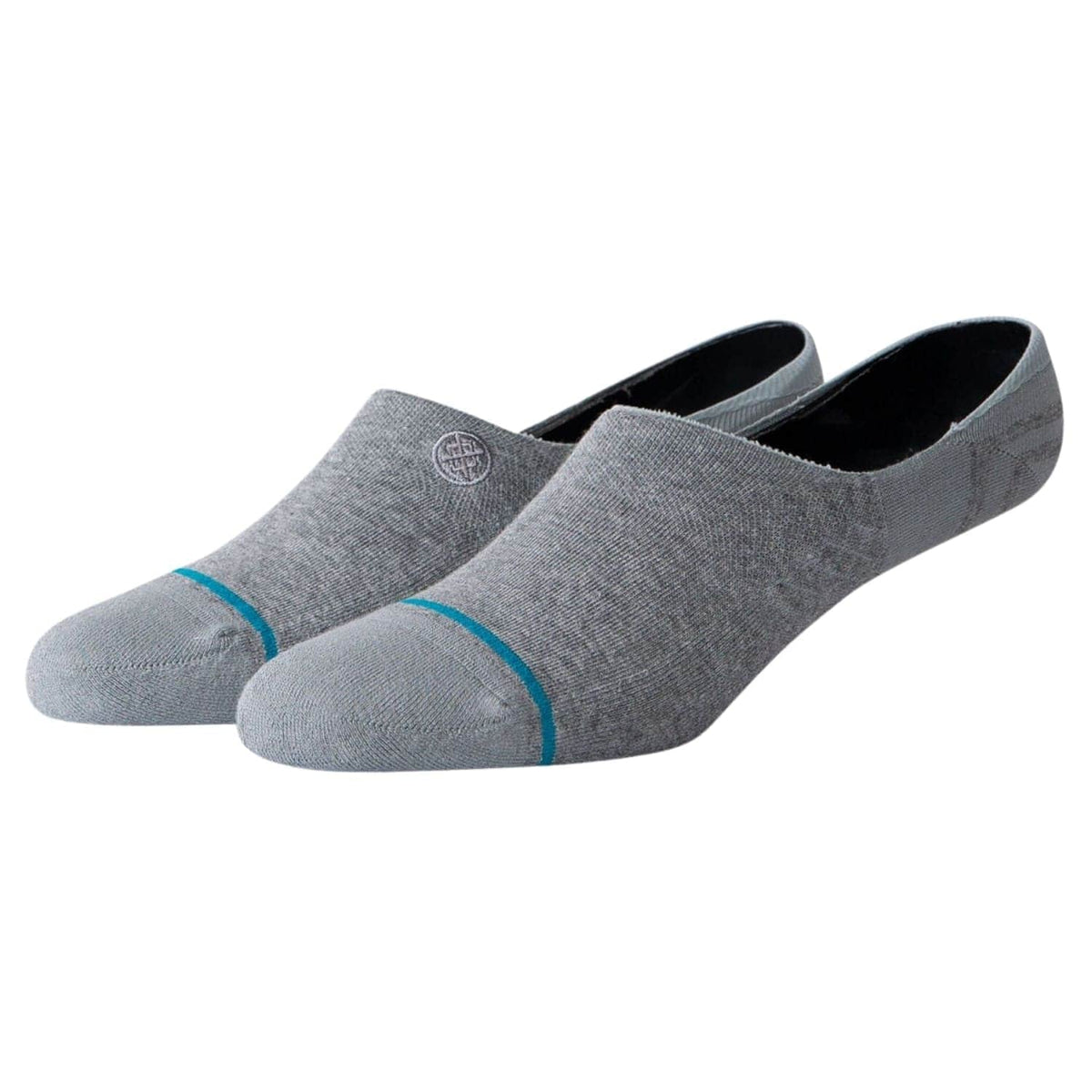 Stance Gamut 2 Invisible Socks - Grey Heather - Mens Invisible/No Show Socks by Stance