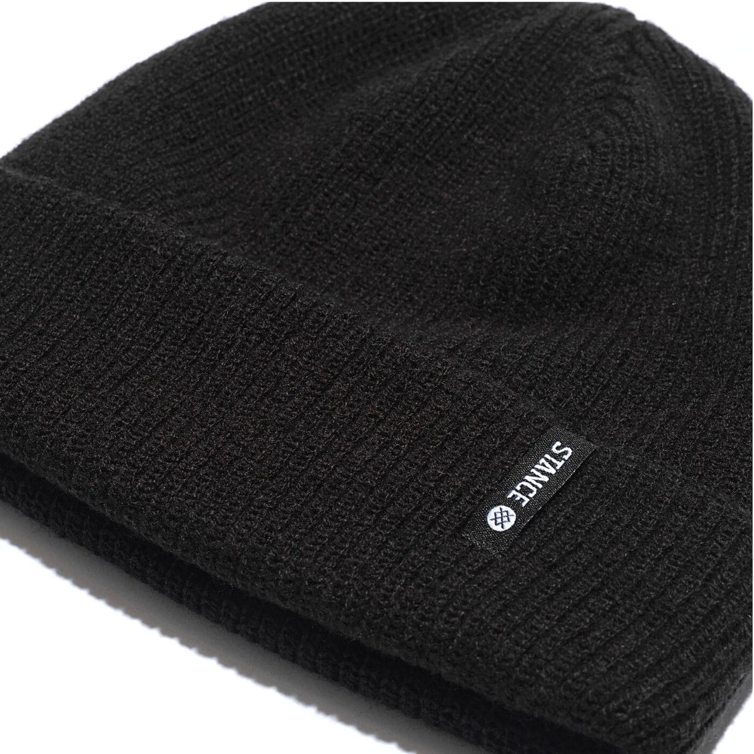 Stance Icon 2 Beanie - Black - Fold Beanie by Stance