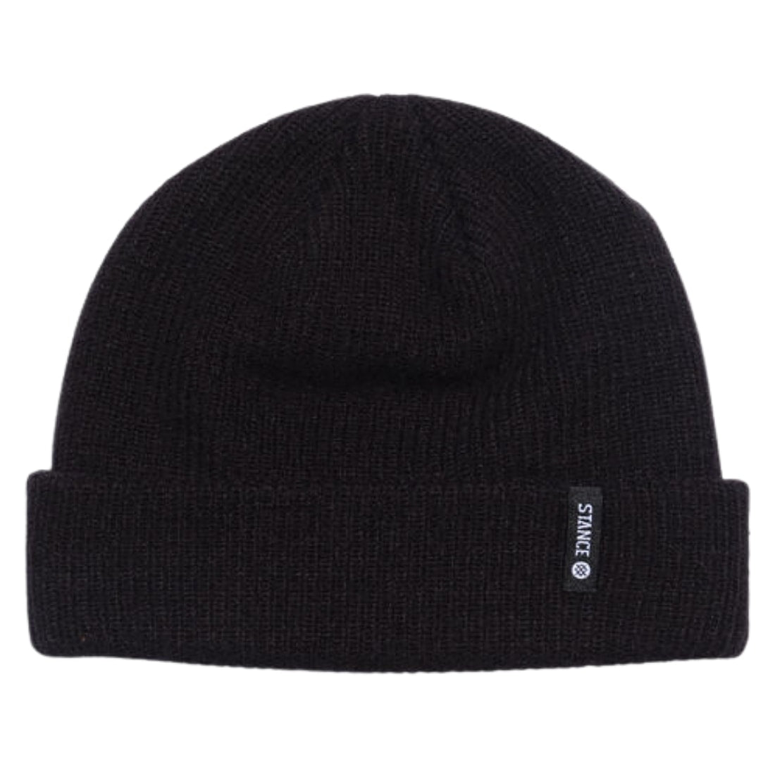 Stance Icon 2 Shallow Beanie - Black - Fold Beanie by Stance