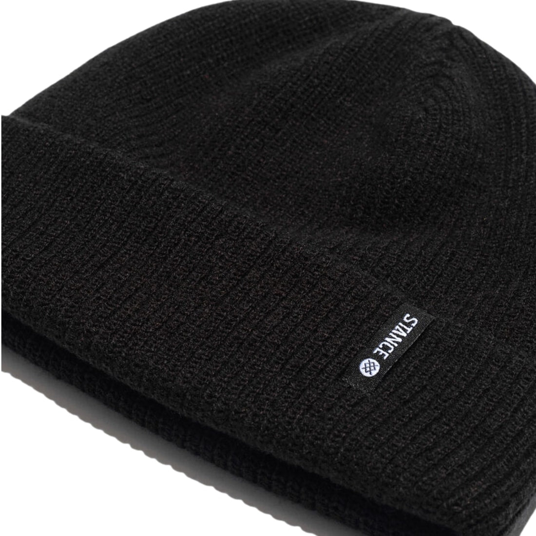 Stance Icon 2 Shallow Beanie - Black - Fold Beanie by Stance