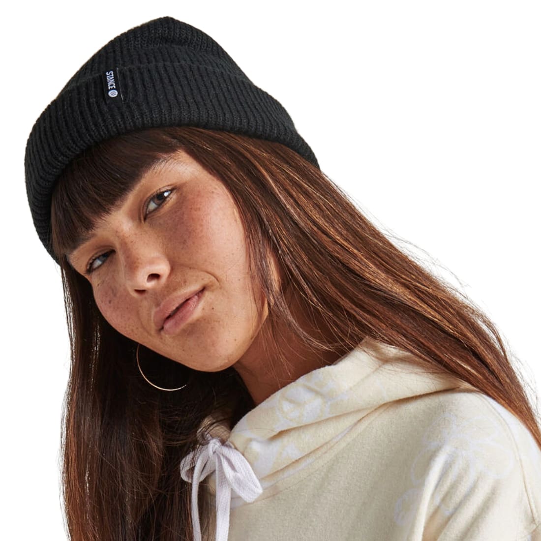 Stance Icon 2 Shallow Beanie - Black - Fold Beanie by Stance