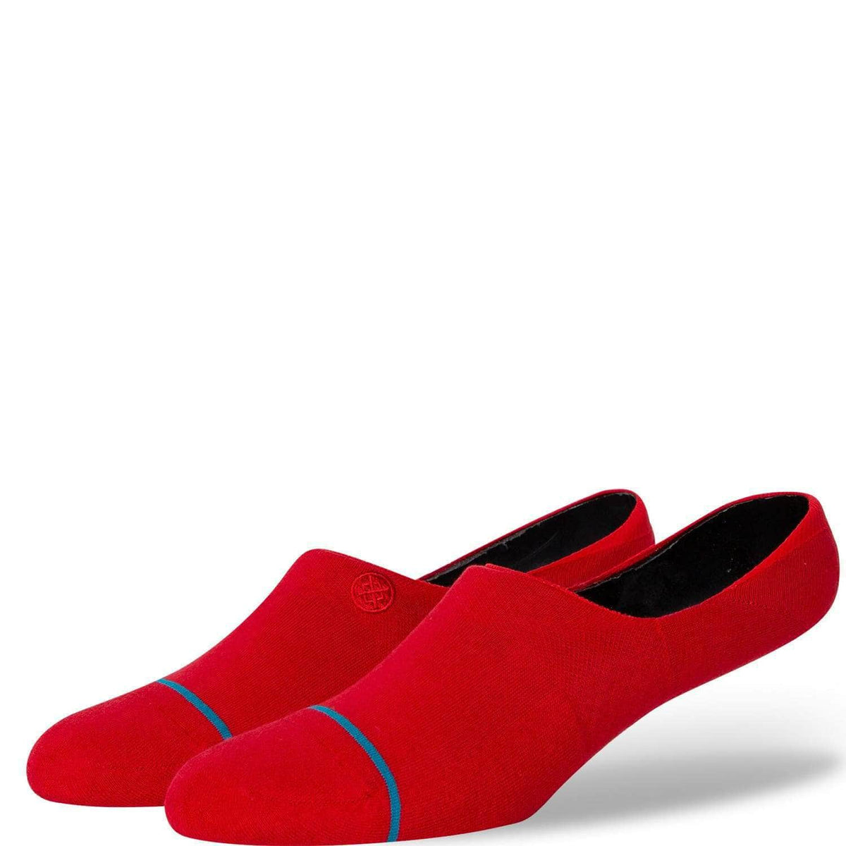 Stance Icon No Show Invisible Socks - Red - Unisex Invisible/No Show Socks by Stance L (UK8-12.5)