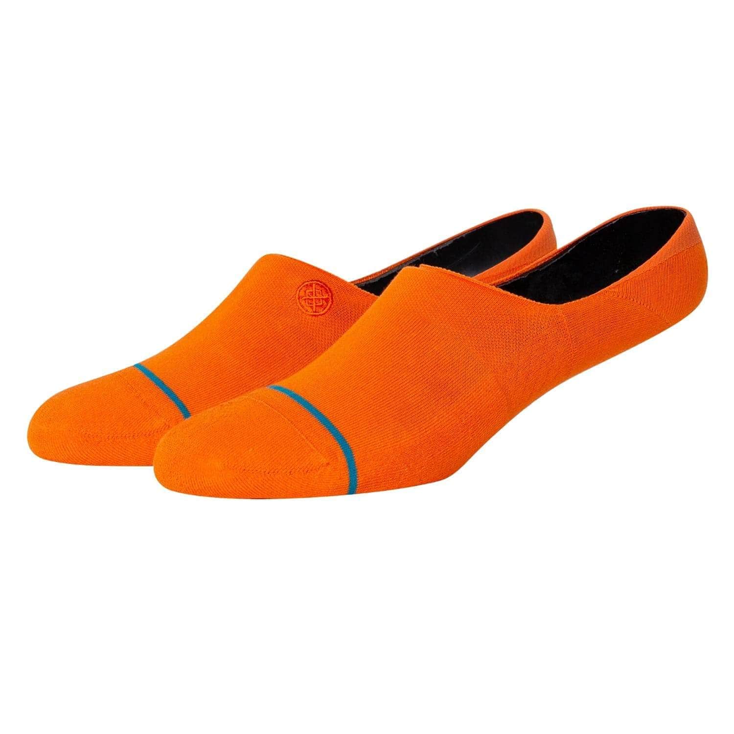 Stance Icon No Show Invisible Socks - Orange - Unisex Invisible/No Show Socks by Stance