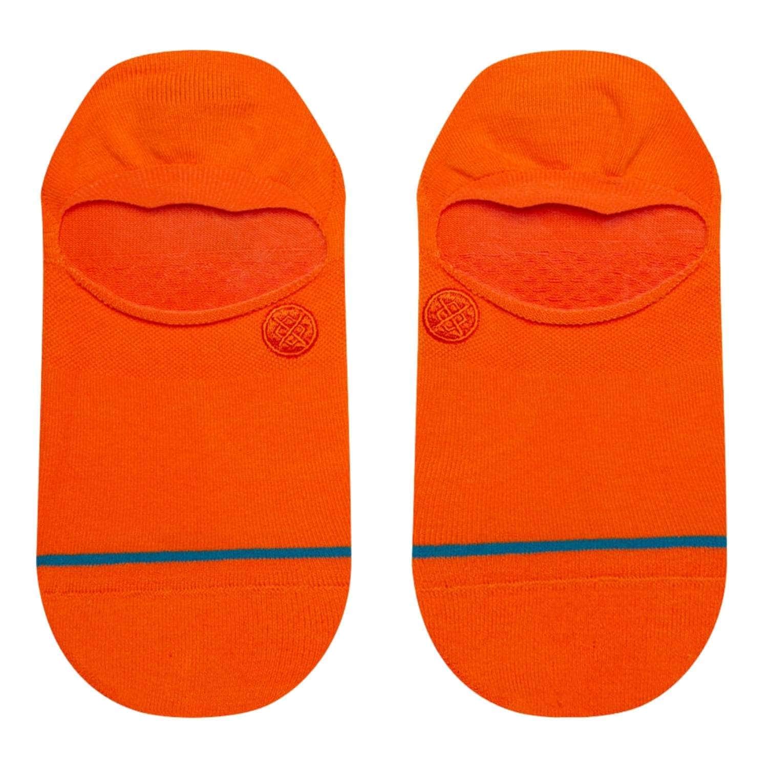 Stance Icon No Show Invisible Socks - Orange - Unisex Invisible/No Show Socks by Stance