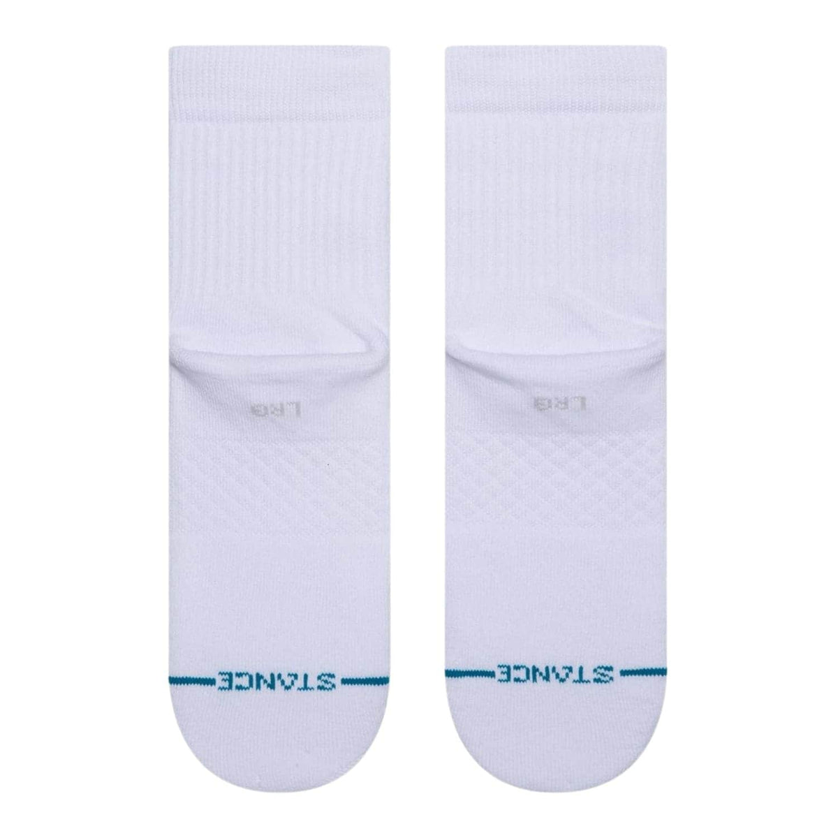 Stance Icon Quarter Socks - White