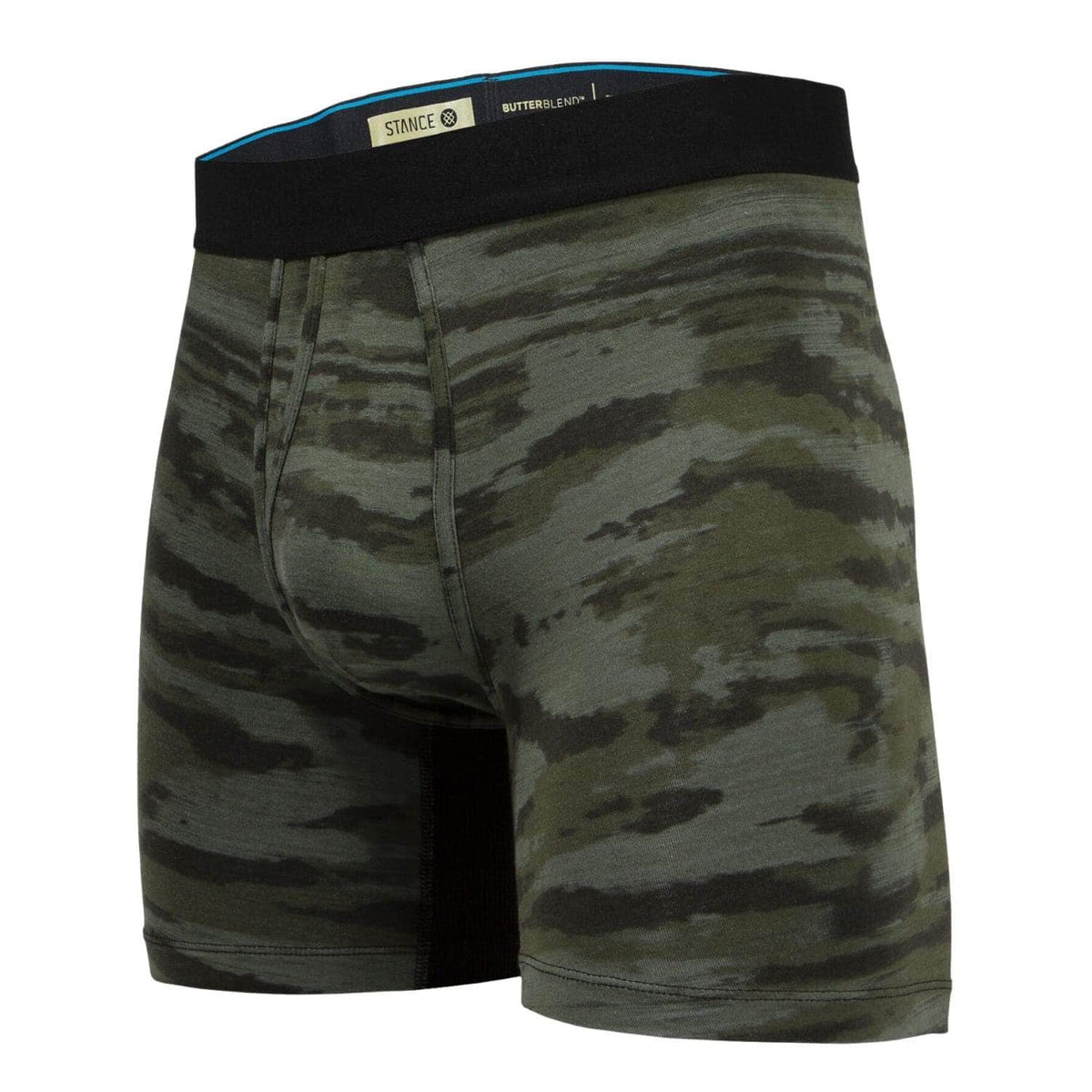 Stance Ramp Camo Boxer Brief Army Green - Mens Boxer Briefs Underwear by Stance