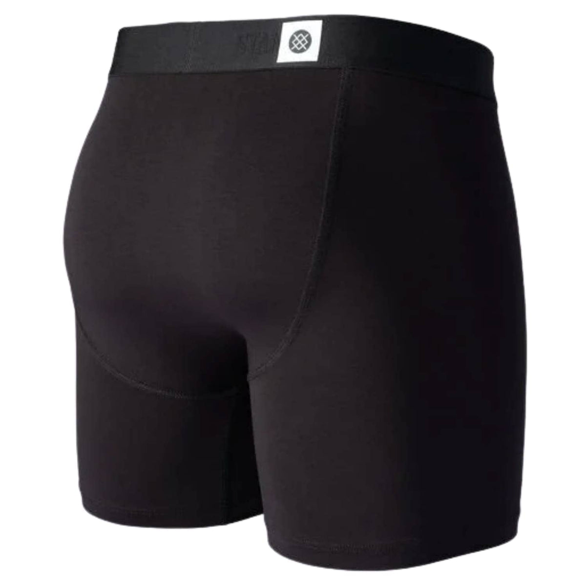 Stance Standard 6in Boxer Brief Black - Mens Boxer Briefs Underwear by Stance