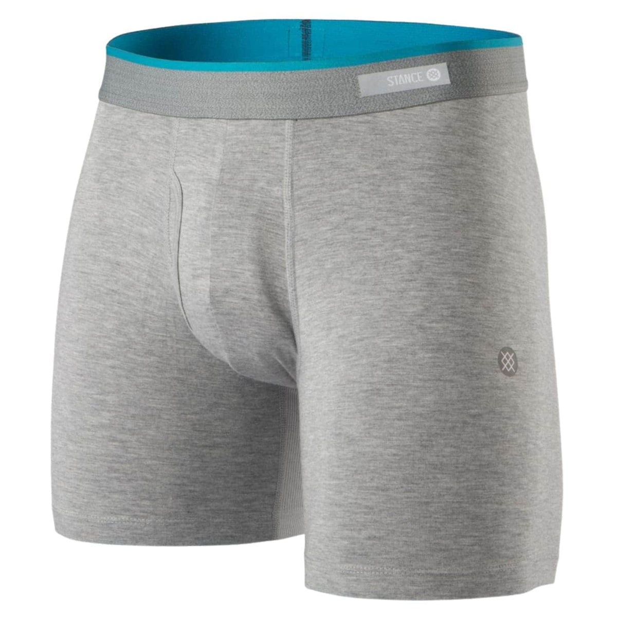 Stance Staple 17 6in Boxer Briefs - Heather Grey - Mens Boxer Briefs Underwear by Stance