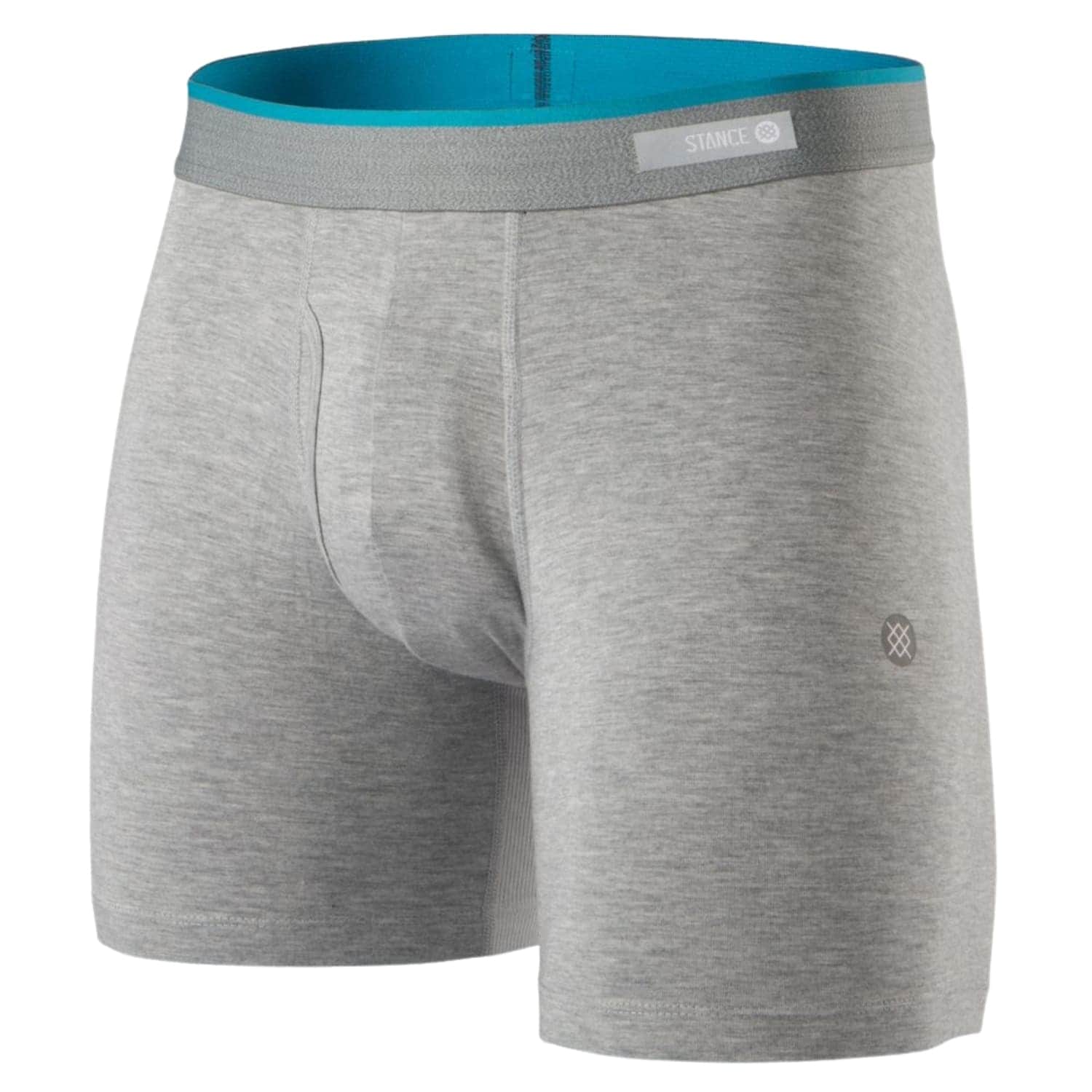 Stance Staple 17 6in Boxer Briefs - Heather Grey - Mens Boxer Briefs Underwear by Stance