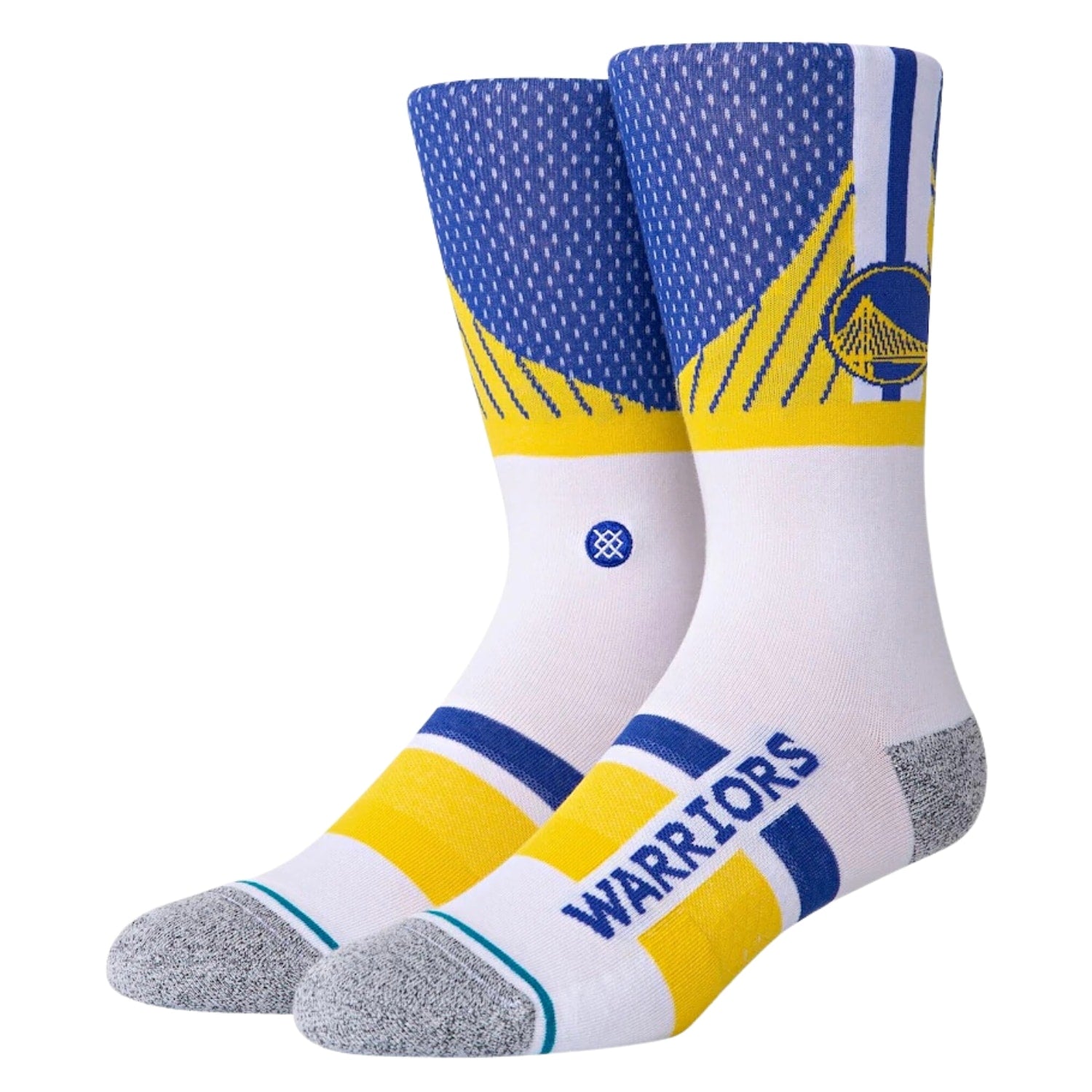 Stance Warriors Shortcut 2 Socks - Blue - Mens Crew Length Socks by Stance L (UK8-12.5)