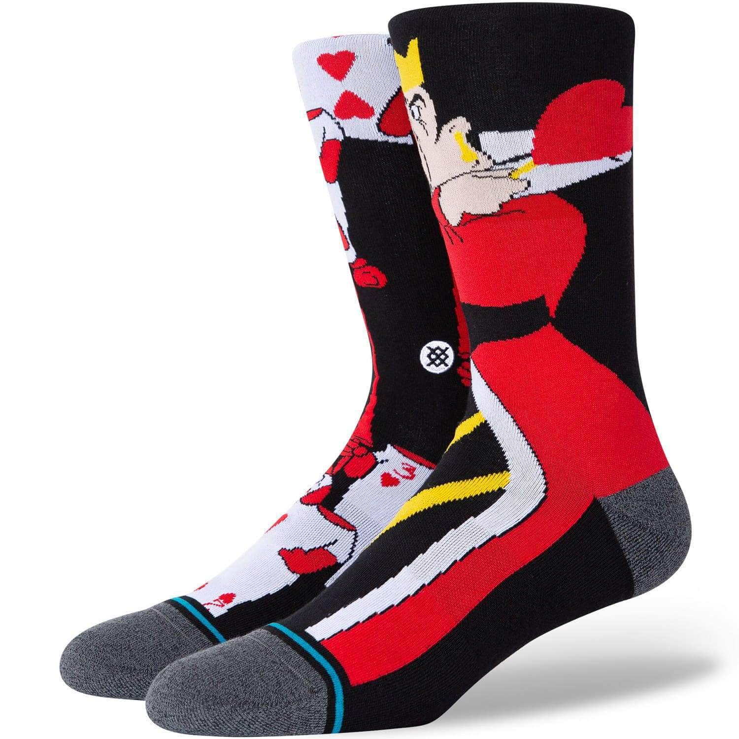 Stance X Disney Off With Their Heads Socks - Black - Unisex Crew Length Socks by Stance