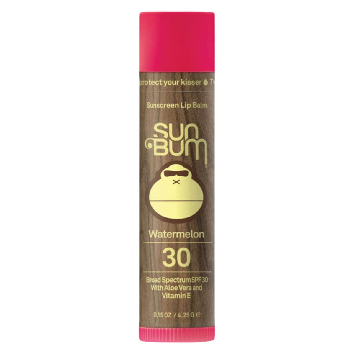 Sun Bum Original SPF 30 Sunscreen Lip Balm - Watermelon - Sunscreen by Sun Bum 4.25g