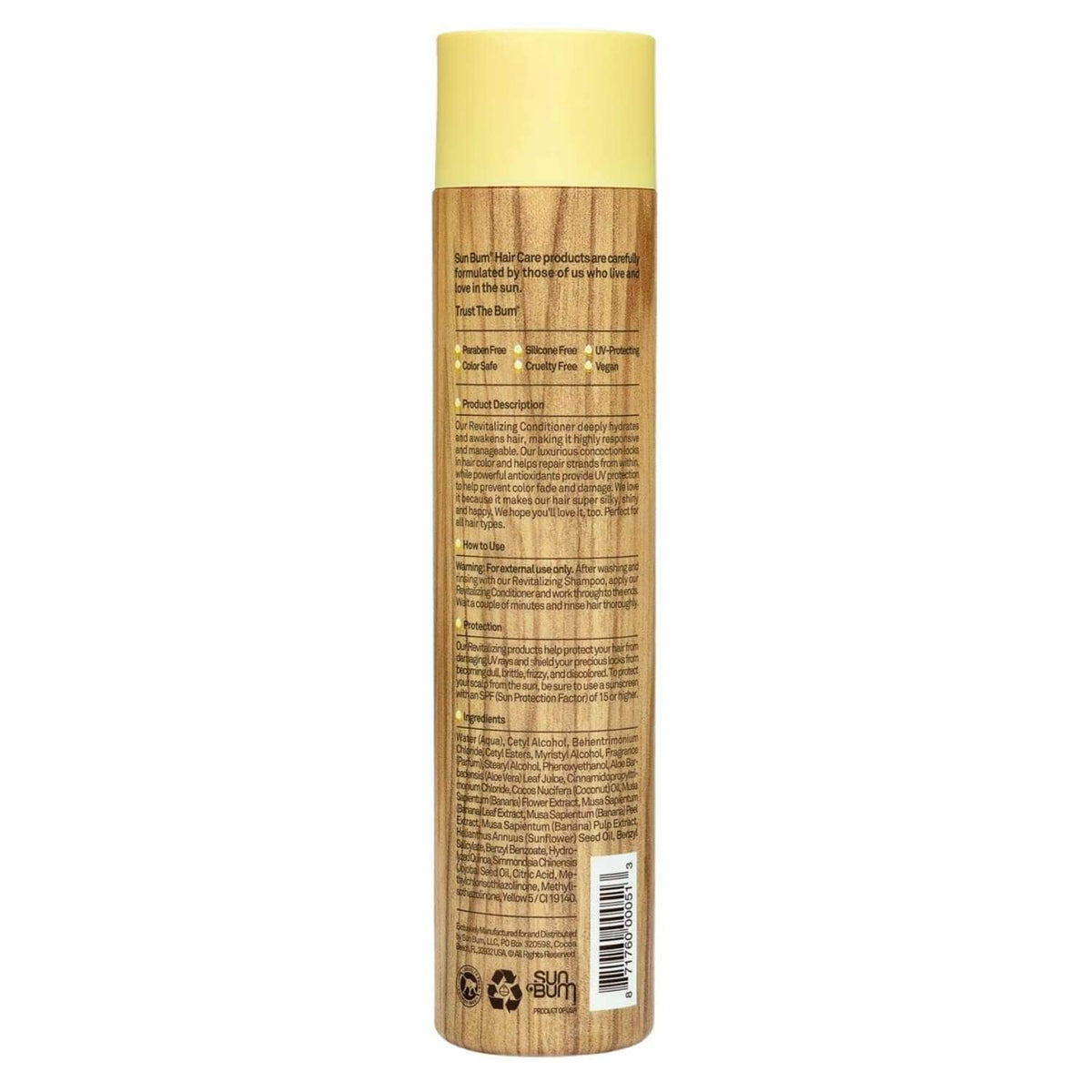 Sun Bum Revitalizing Conditioner 300ml - Hair Shampoo/Conditioner by Sun Bum 300ml
