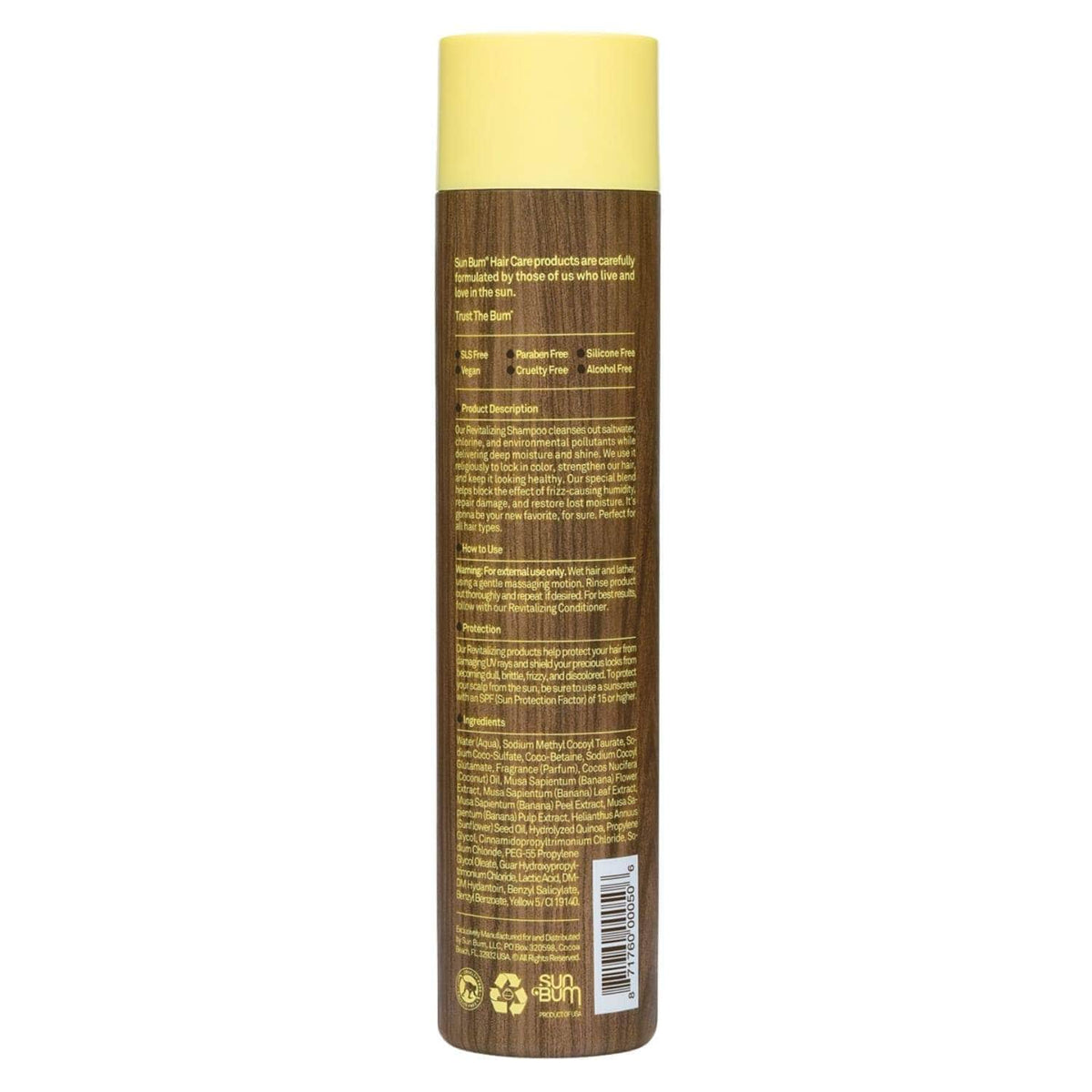 Sun Bum Revitalizing Shampoo 300ml - Hair Shampoo/Conditioner by Sun Bum 300ml