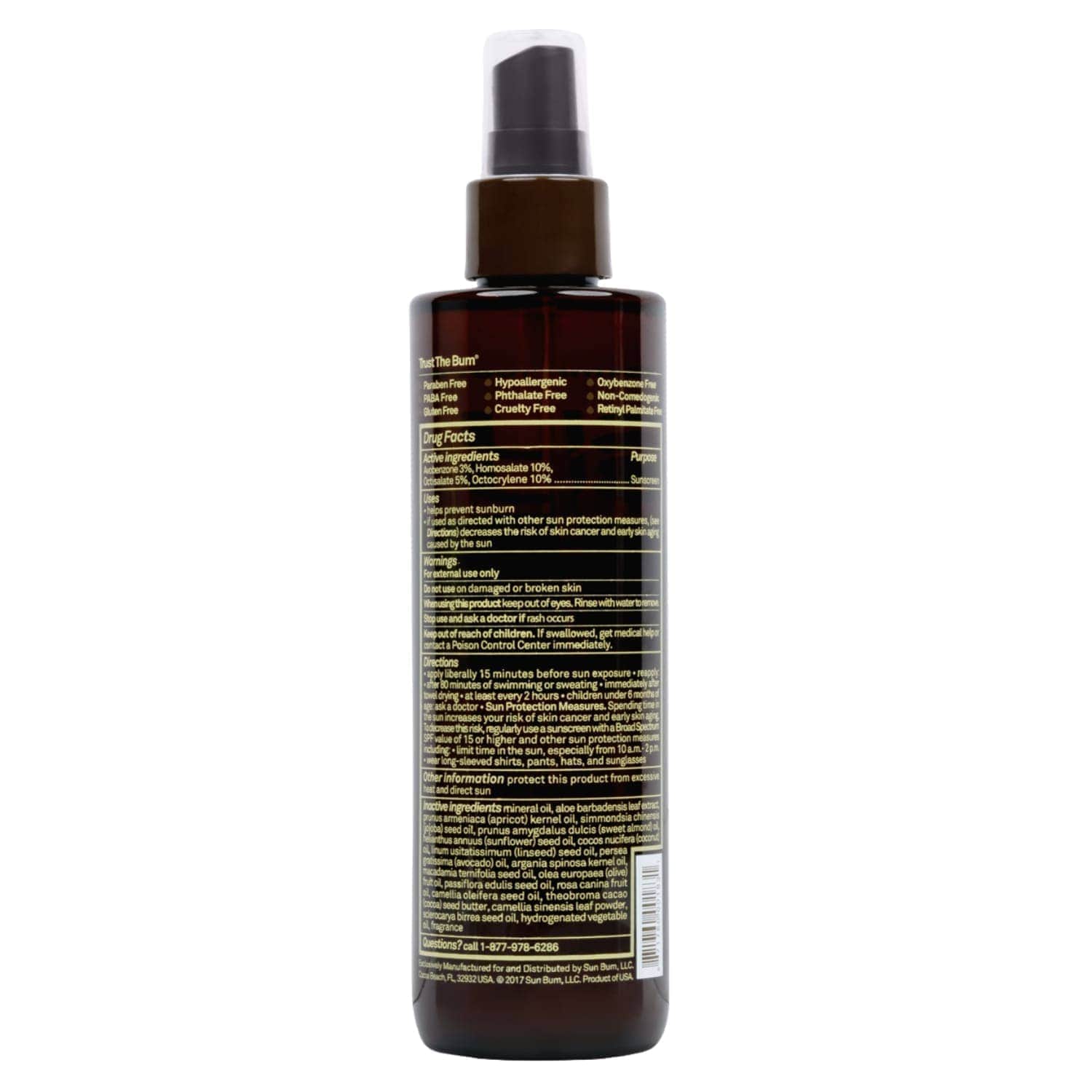 Sun Bum SPF 15 Premium Browning Oil - Tanning Oil by Sun Bum 250ml