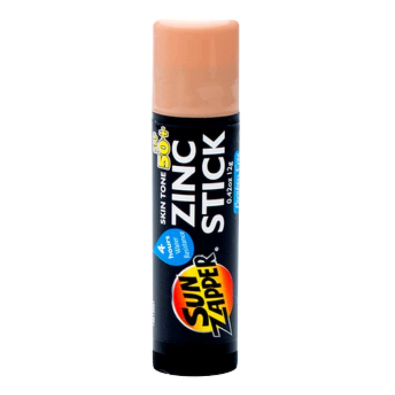 Sun Zapper Coloured SPF 50+ Zinc Stick - Skin Tone - 12g - Sunscreen by Sun Zapper 12g
