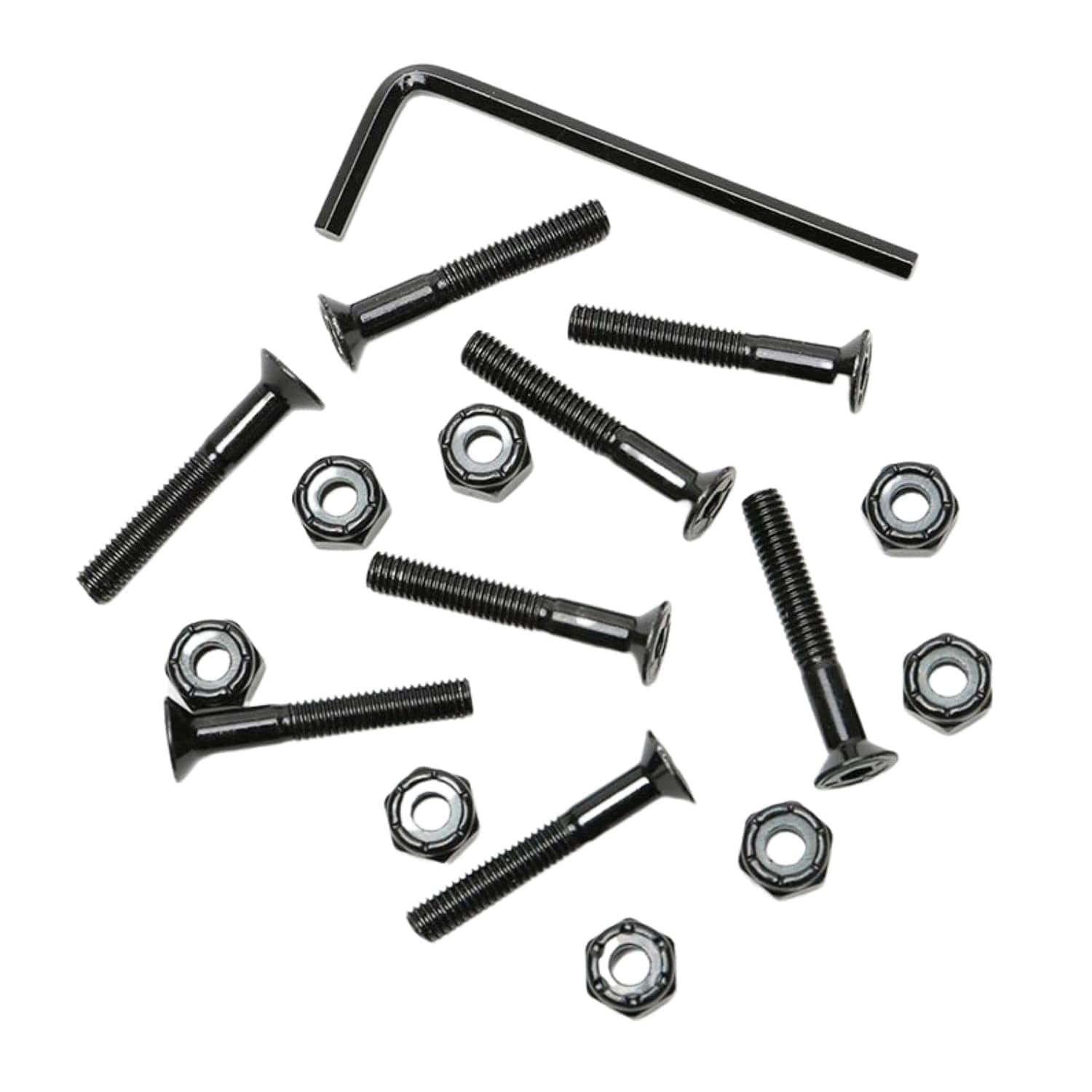 Sushi Allen Bolts - Black - 1 1/4 inch - Skateboard Truck Bolts by Sushi 1 1/4 inch