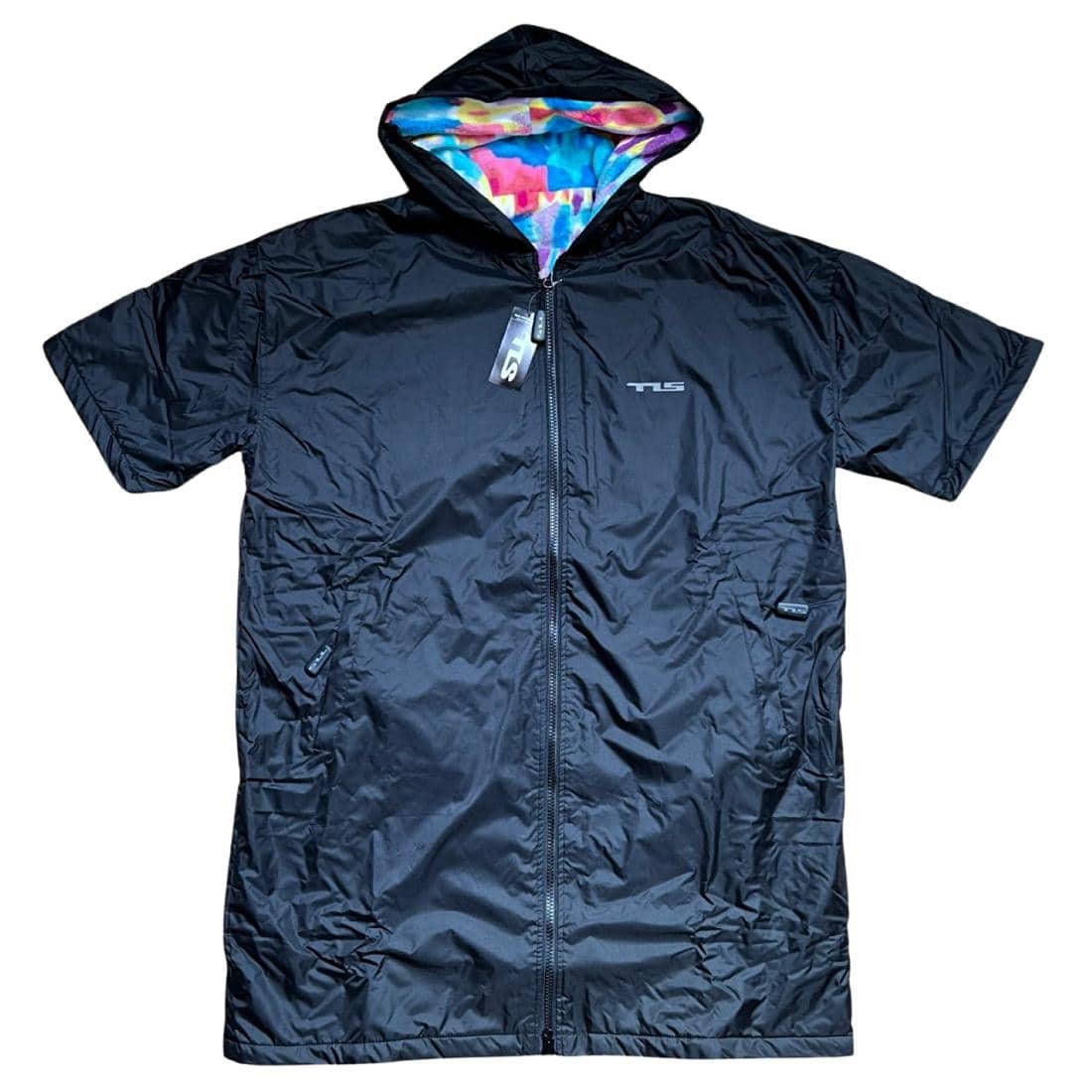 TLS Tools Adults Water Protection Micro Poncho Beach Robe - Acid - Changing Robe Poncho Towel by TLS Tools Adult