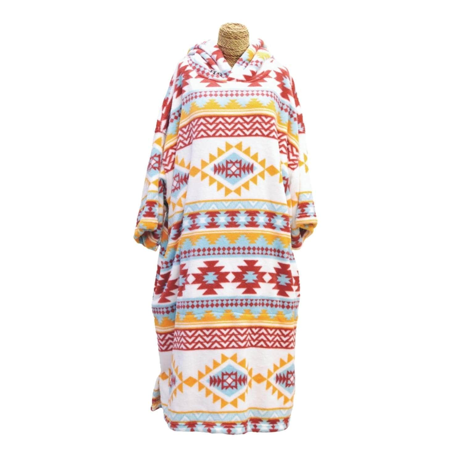 TLS Tools Kids Microfibre Poncho Beach Robe Chimayo - Changing Robe Poncho Towel by TLS Tools Kids (140cm)