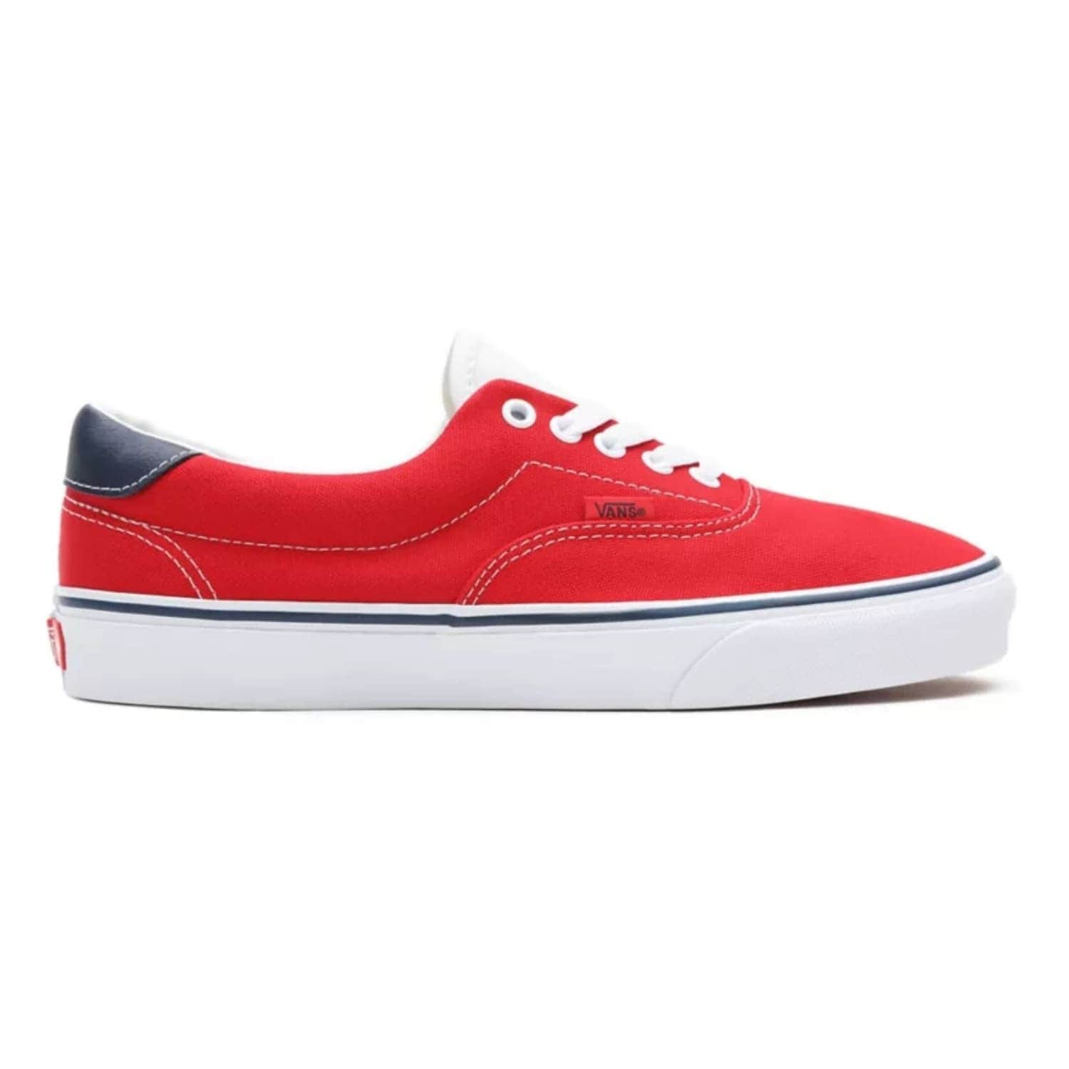 Vans C&L Era 59 Shoes - Red/True White - Mens Skate Shoes by Vans