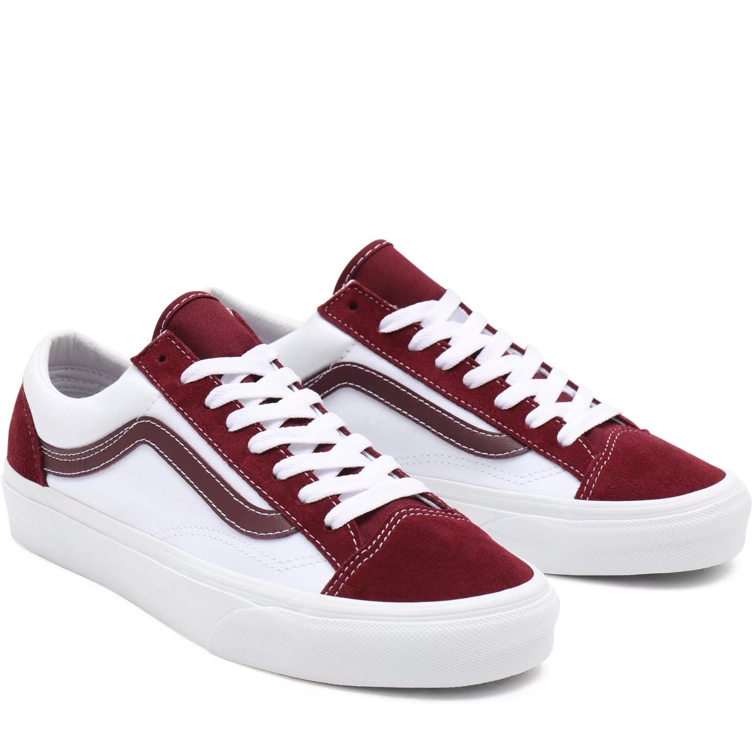 Vans Classic Sport Style 36 Shoes - (Classicsport) Port Royal/True White - Mens Casual Shoes by Vans