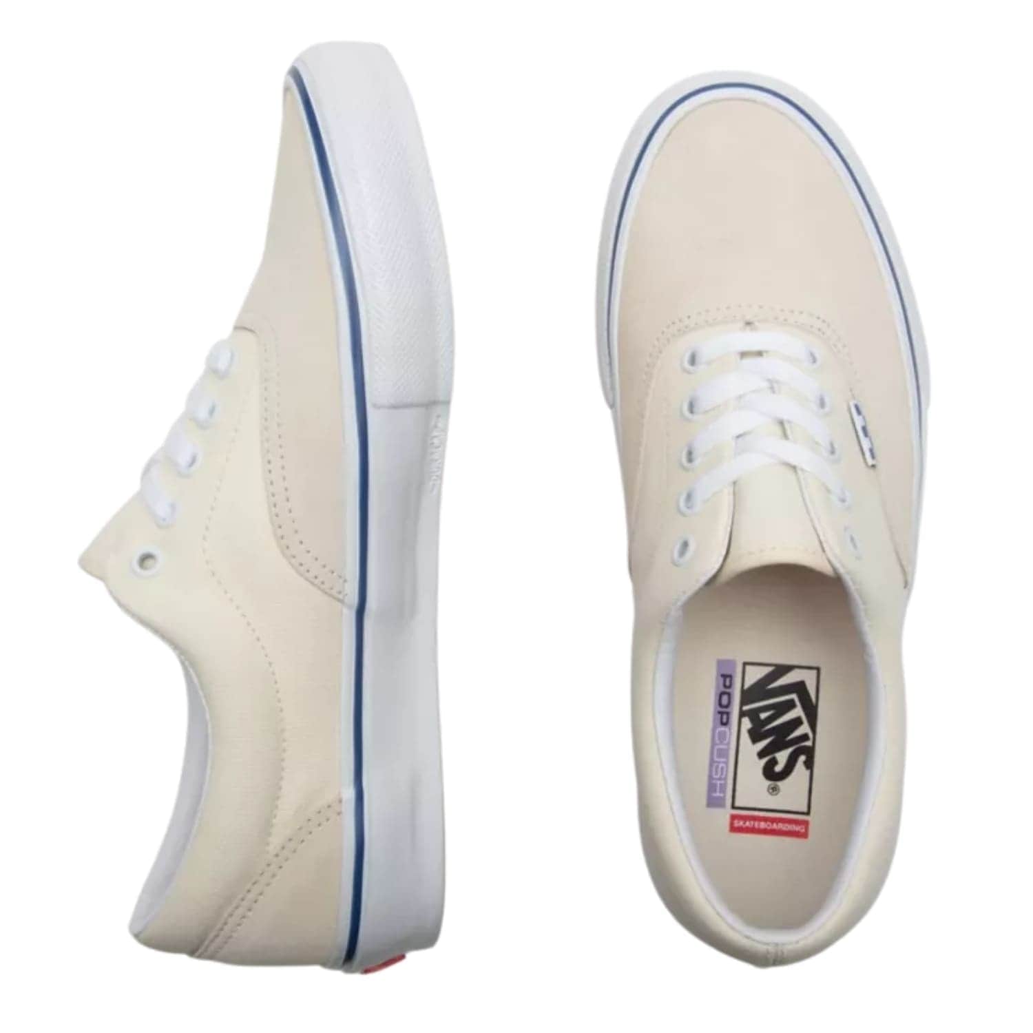 Boren Schaar ze Vans Era Pro Skate Shoes - Off White | Free UK Delivery Available - Yakwax
