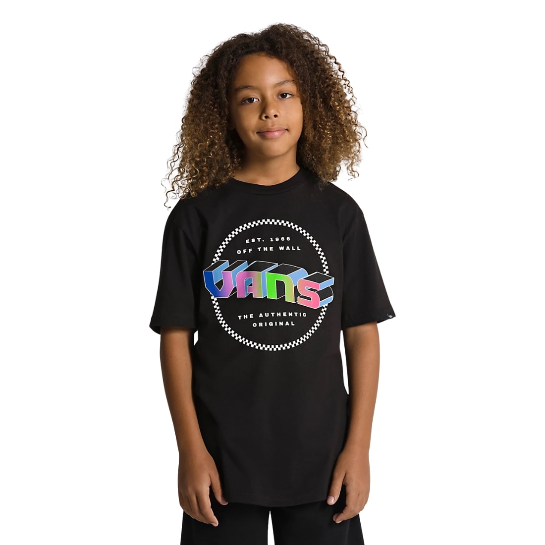 Vans Kids Digital Flash Boys T-Shirt - Black - Boys Surf Brand T-Shirt by Vans