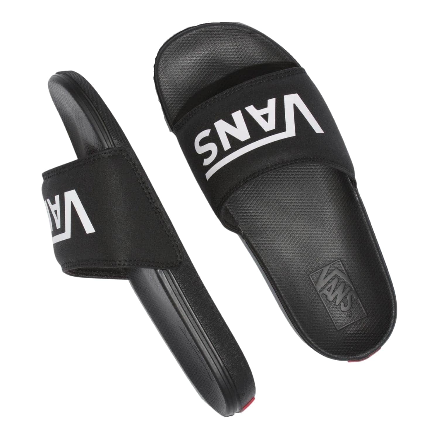 Vans La Costa Slide-On Sandals - (Vans) Black - Mens Flip Flops by Vans