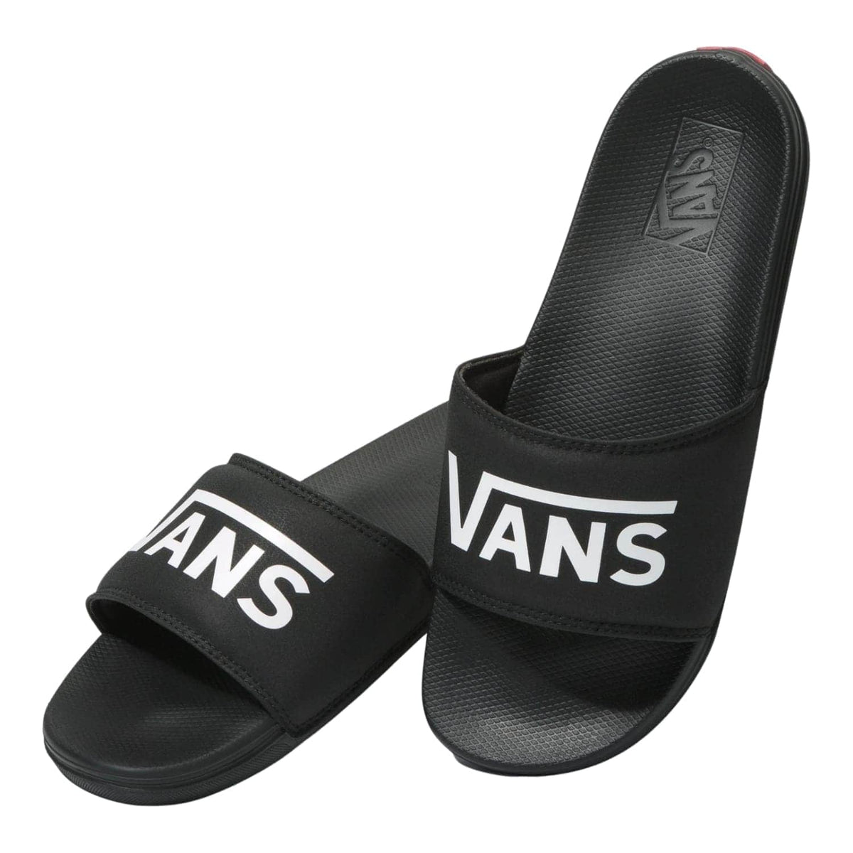 Vans La Costa Slide-On Sandals - (Vans) Black - Mens Flip Flops by Vans