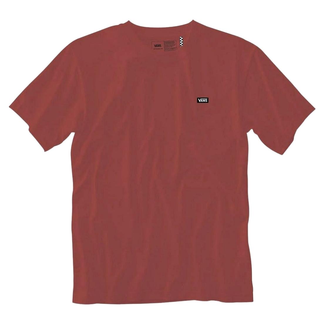 Vans Off The Wall Classic Fit T-Shirt - Chilli Oil - Mens Plain T-Shirt by Vans