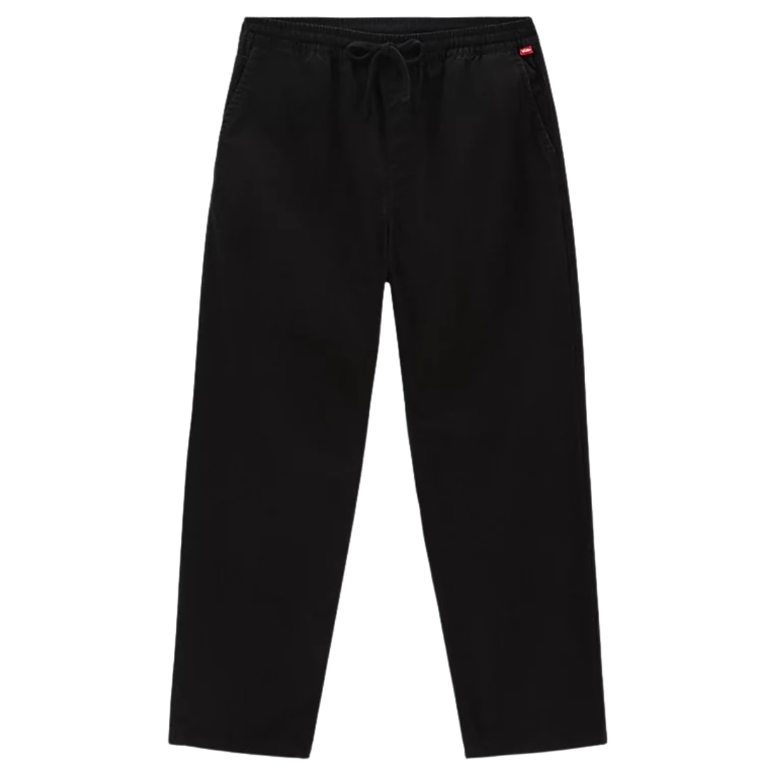 Vans Range Baggy Tapered Elastic Waist Trousers - Black - Mens Chino Pants/Trousers by Vans