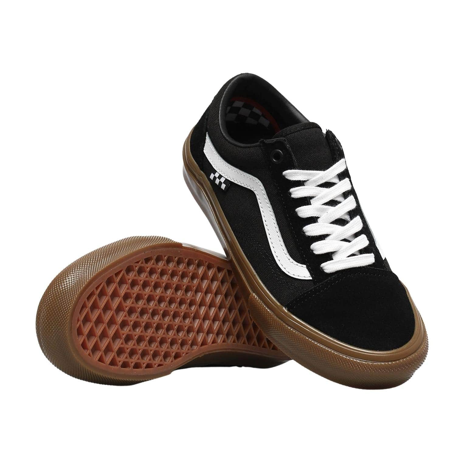 Vans Skate Old Skool Shoes - Black Gum - Mens Skate Shoes by Vans