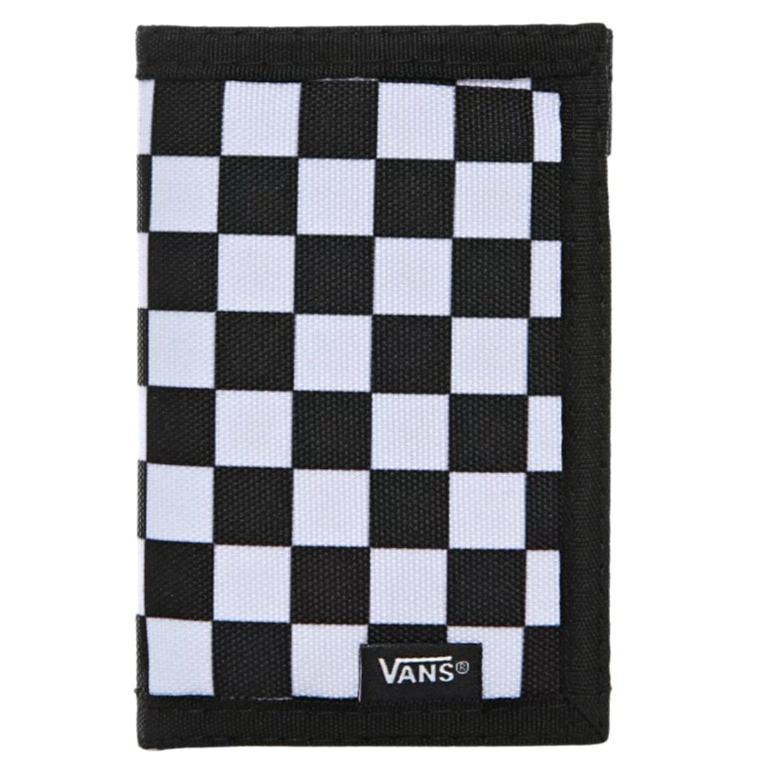 Vans Slipped Wallet - Black/White Checkers - Mens Wallet by Vans