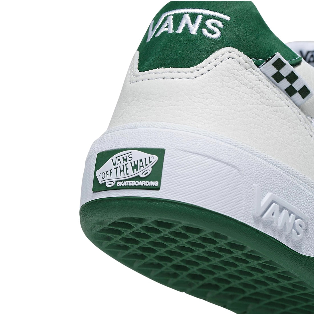 Vans Wayvee Skate Shoes - White/Green