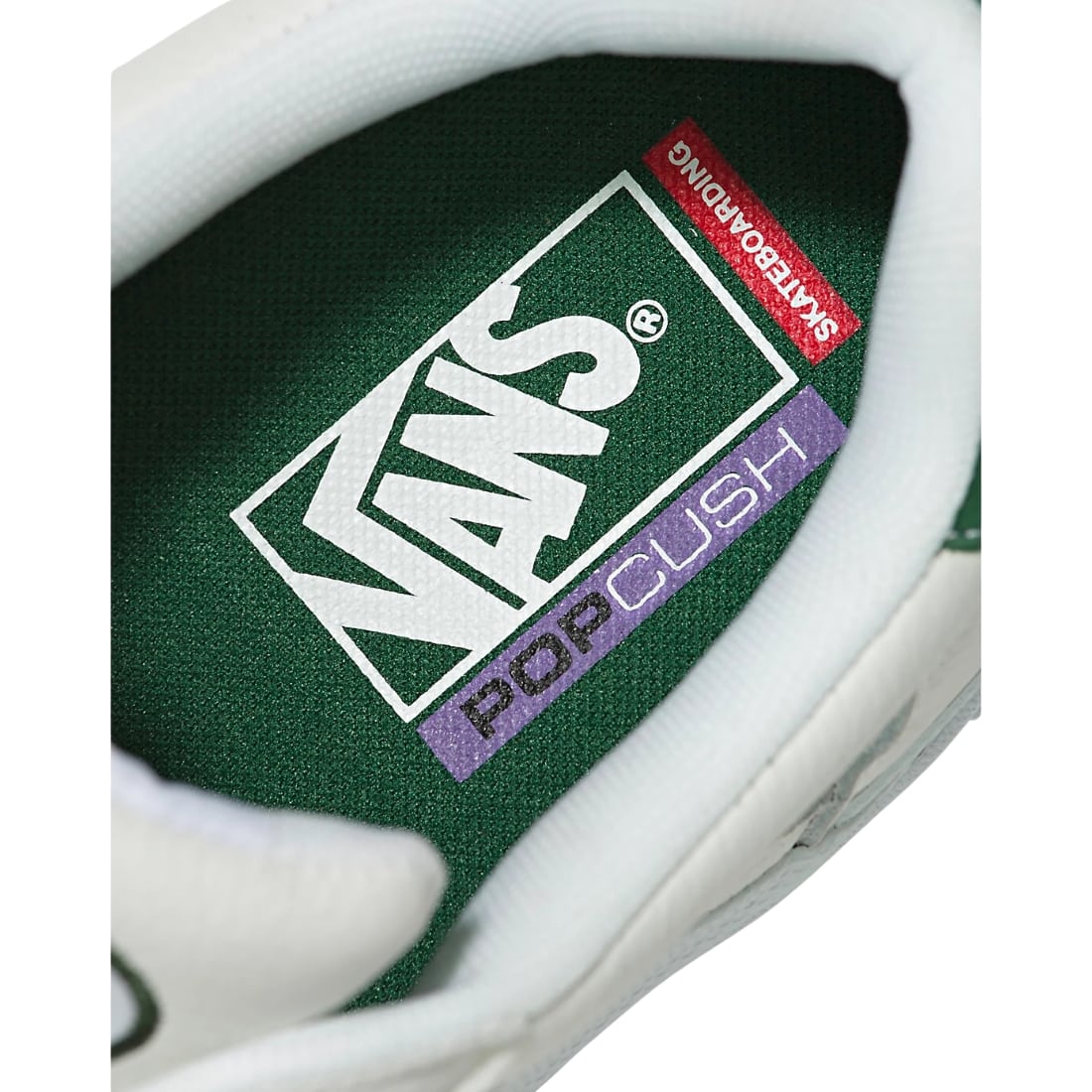 Vans Wayvee Skate Shoes - White/Green