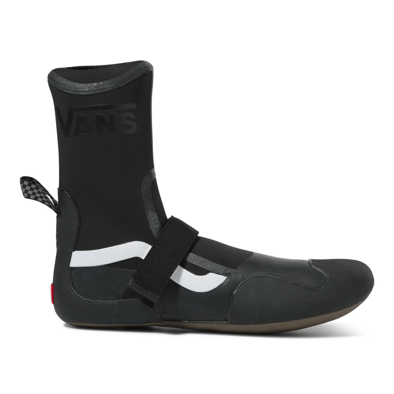 Vans 3mm Surf Boot 2 Hi V Wetsuit Boots - Black/Black - Round Toe Wetsuit Boots by Vans