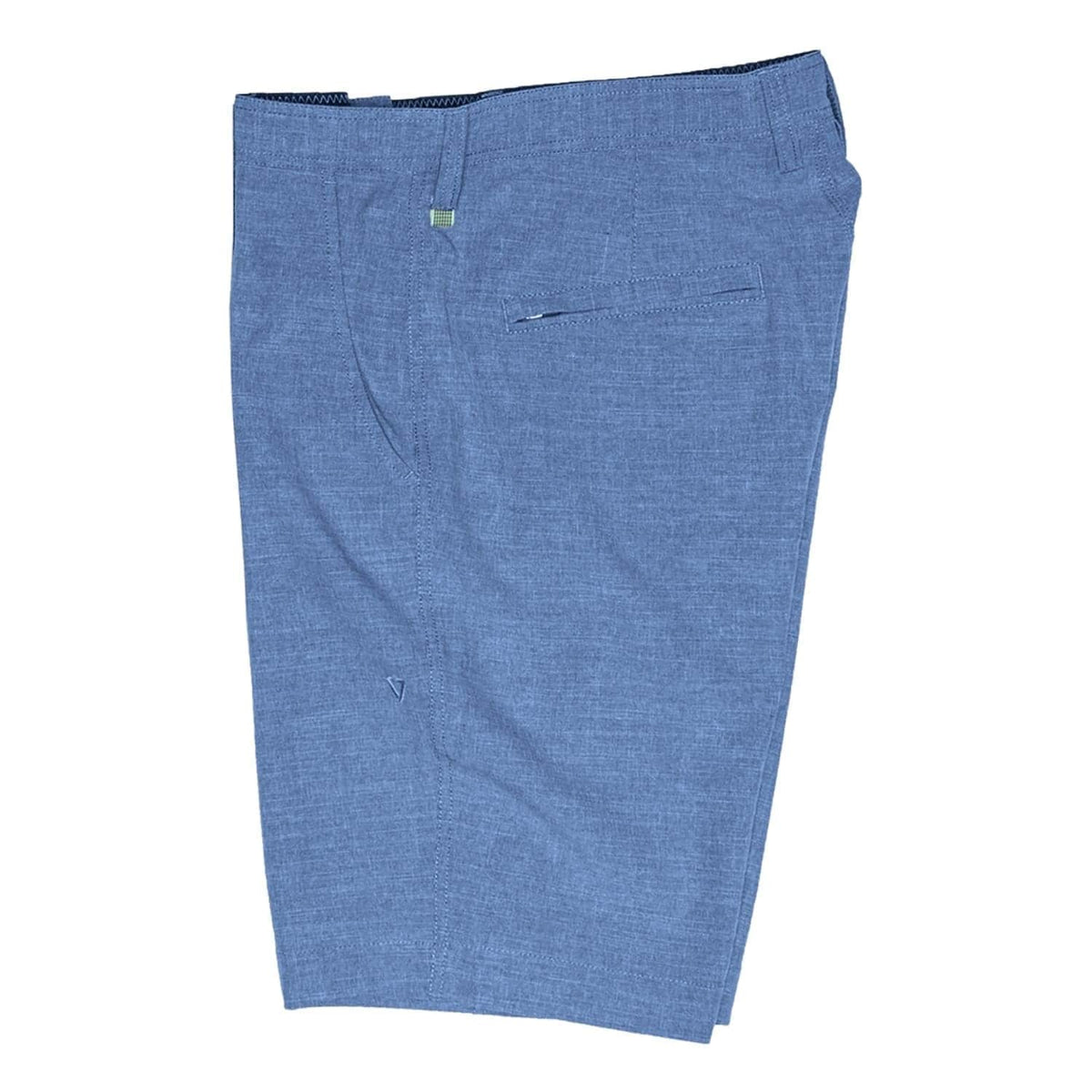 Vissla Fin Rope Hybrid 17in Walkshorts - Harbor Blue - Boys Chino Shorts by Vissla