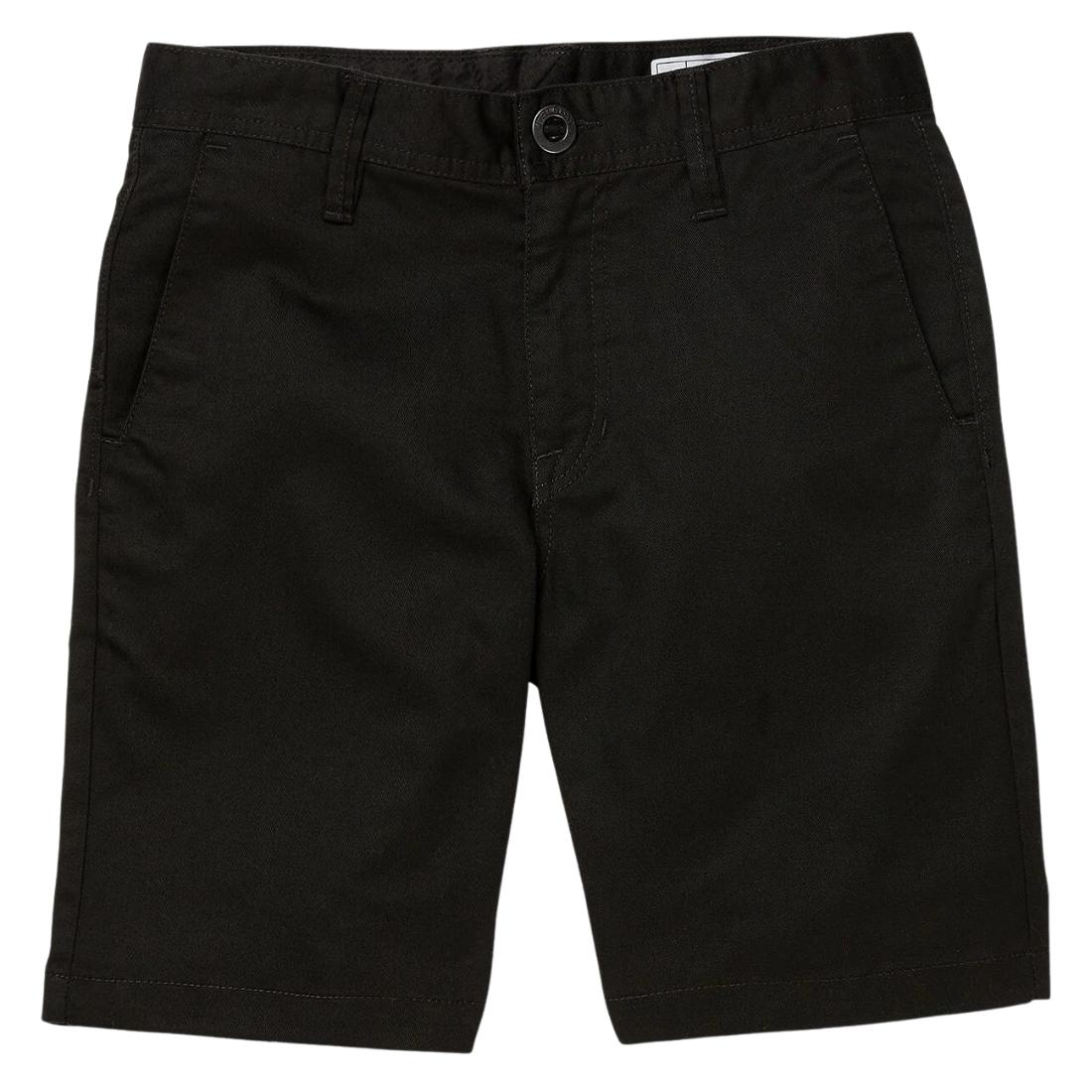Volcom Boys Frickin Chino Kids Shorts - Black - Boys Chino Shorts by Volcom