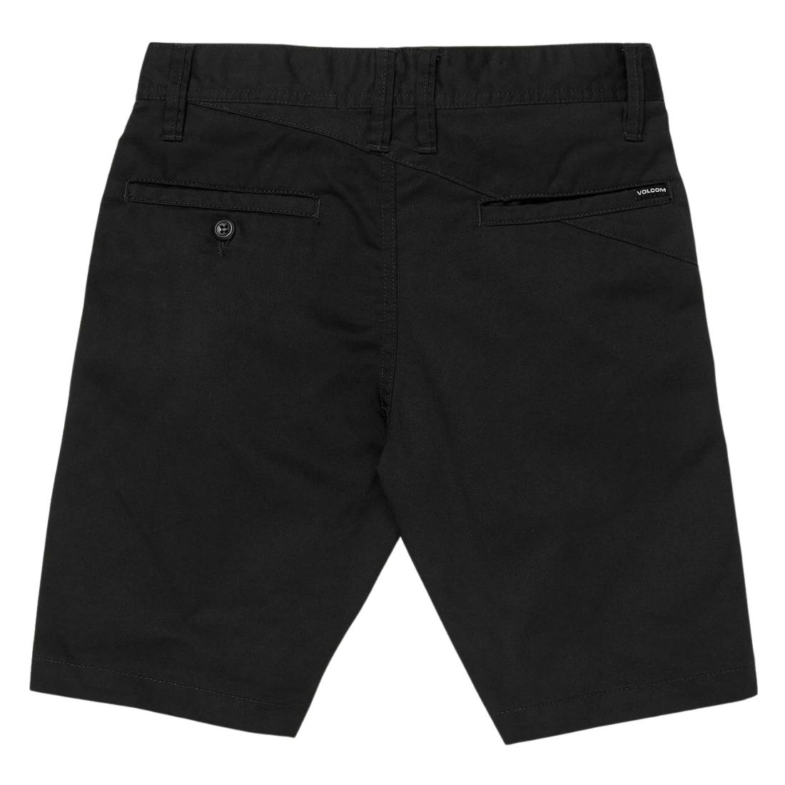 Volcom Boys Frickin Chino Kids Shorts - Black - Boys Chino Shorts by Volcom